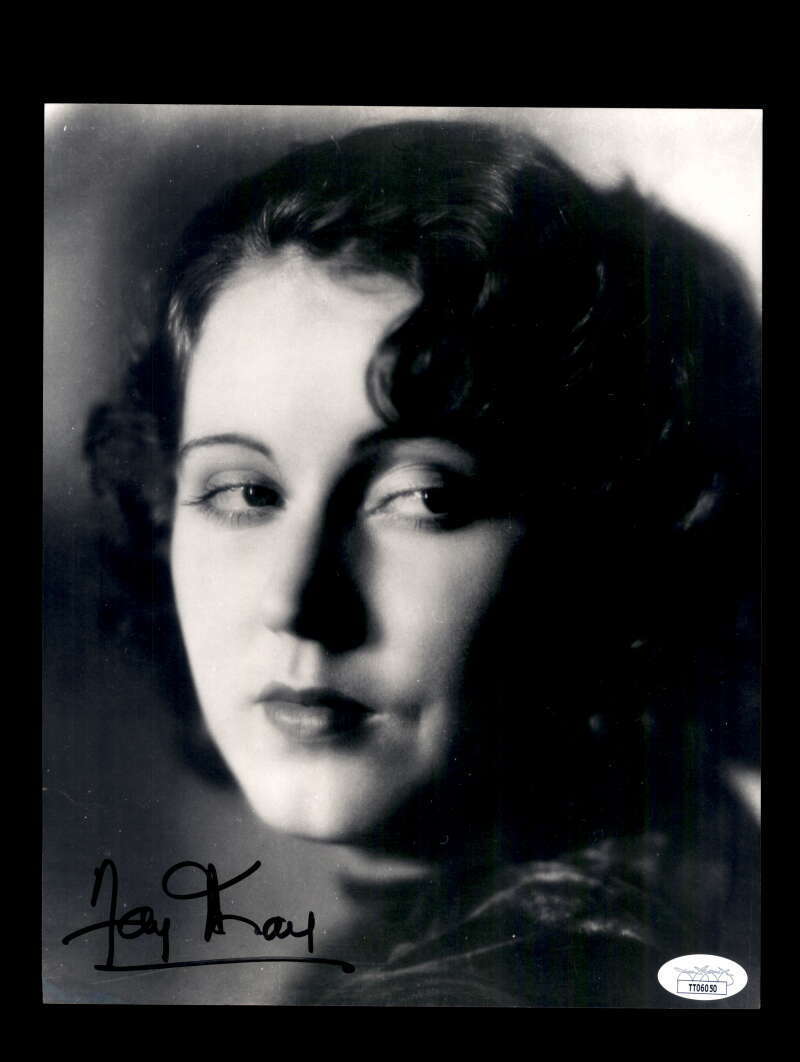 Fay Wray JSA Coa Signed 8x10 Photo Poster painting Autograph