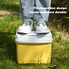 15L Camping Cooler Box Insulated Ice Chest Portable Ice Bucket for Outdoor Use