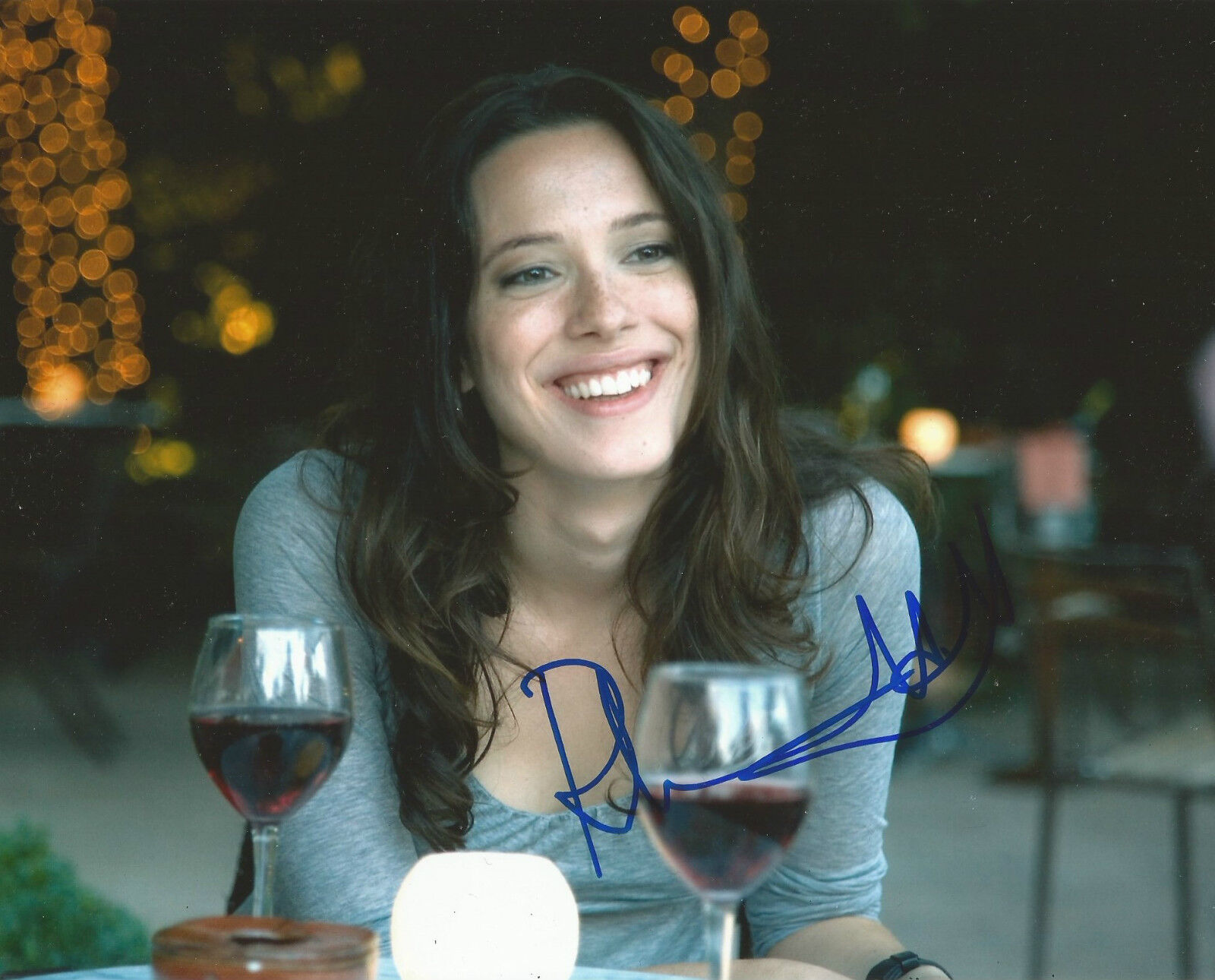 Rebecca Hall Signed Vicki Cristina Barcelona 10x8 Photo Poster painting AFTAL