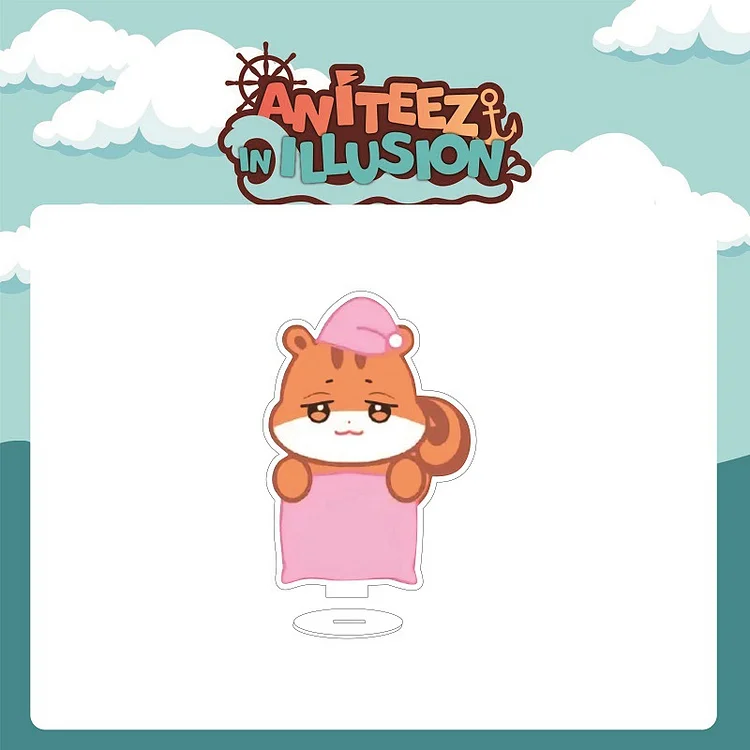 ATEEZ Aniteez In Illusion Transparent Acrylic Stand officialateezshop
