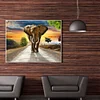 Diamond Painting -DIY Round Drill African Elephant