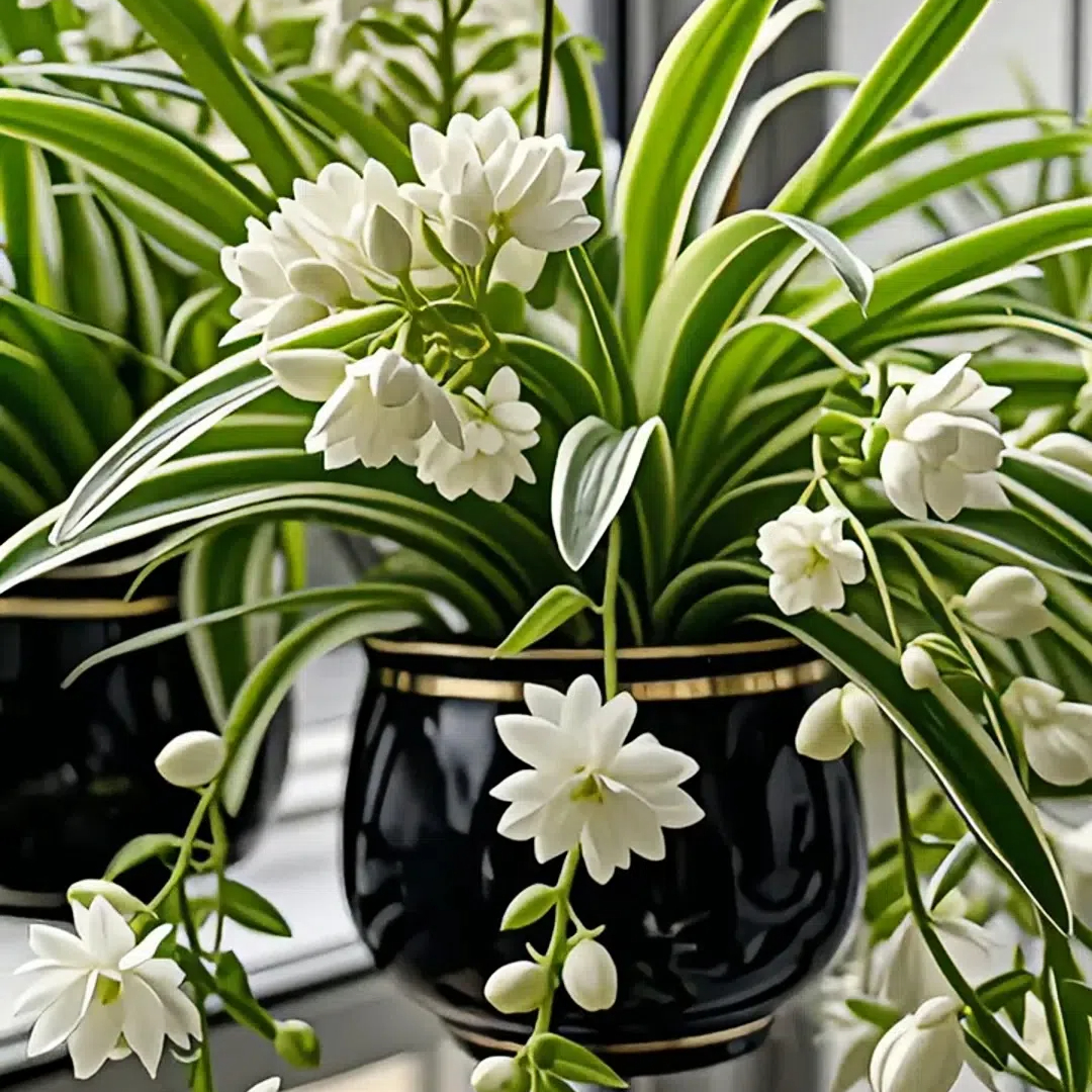 Grand Bloom Spider Plant Seeds/Bulbs 💐 Nature's Hanging Masterpiece of Color & Grace