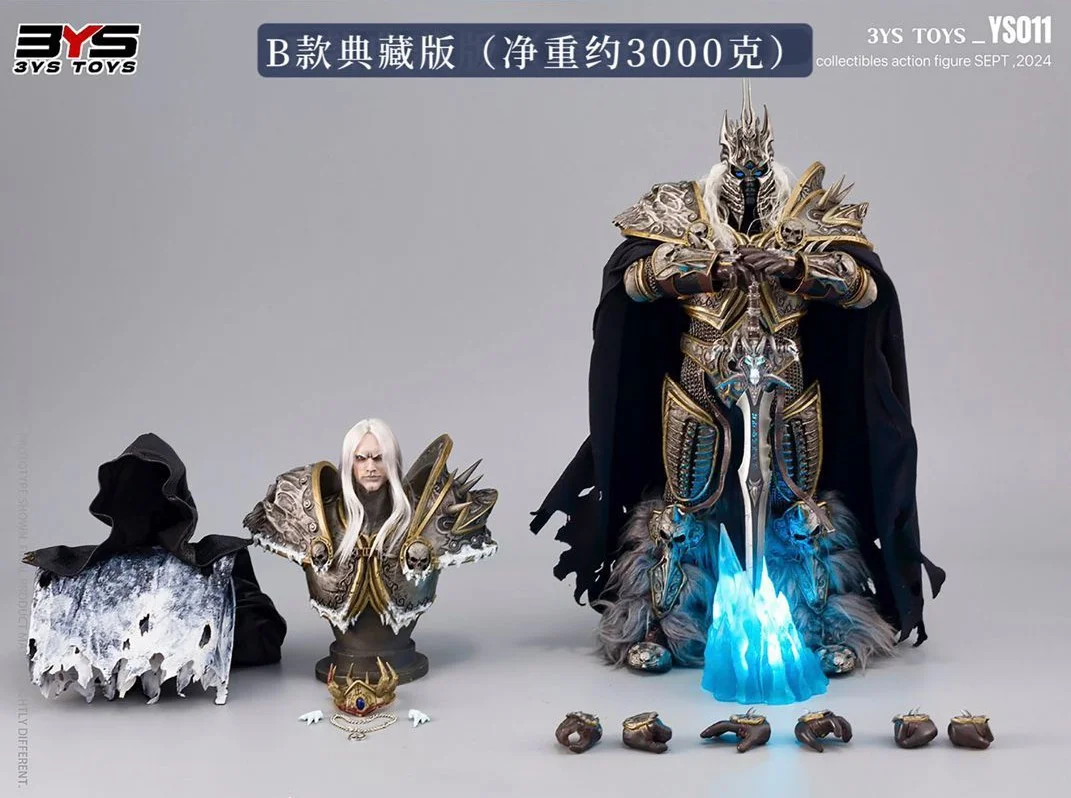 1/6 Scale Movable The Lich King with LED - World of Warcraft