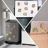12 STÜCKE 2d flache DIY Diamant Kunst Kühlschrank Aufkleber Kits für Wohnkultur (Schildkröte)