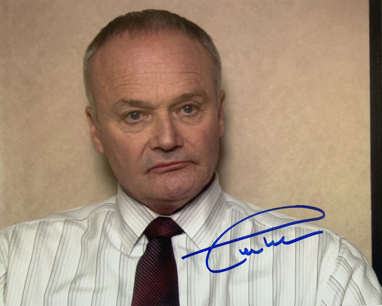 CREED BRATTON HAND SIGNED 8x10 Photo Poster painting THE OFFICE TV SHOW AUTOGRAPH AUTHENTIC COA