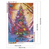 Diamond Painting-DIY Full Round Drill Christmas Tree(60*40 CM)