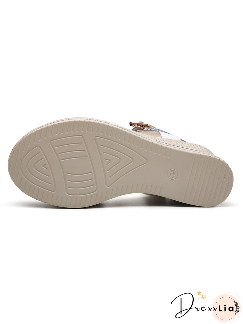 Cowhide Woven Sole Platform Wedge Resort Sandals