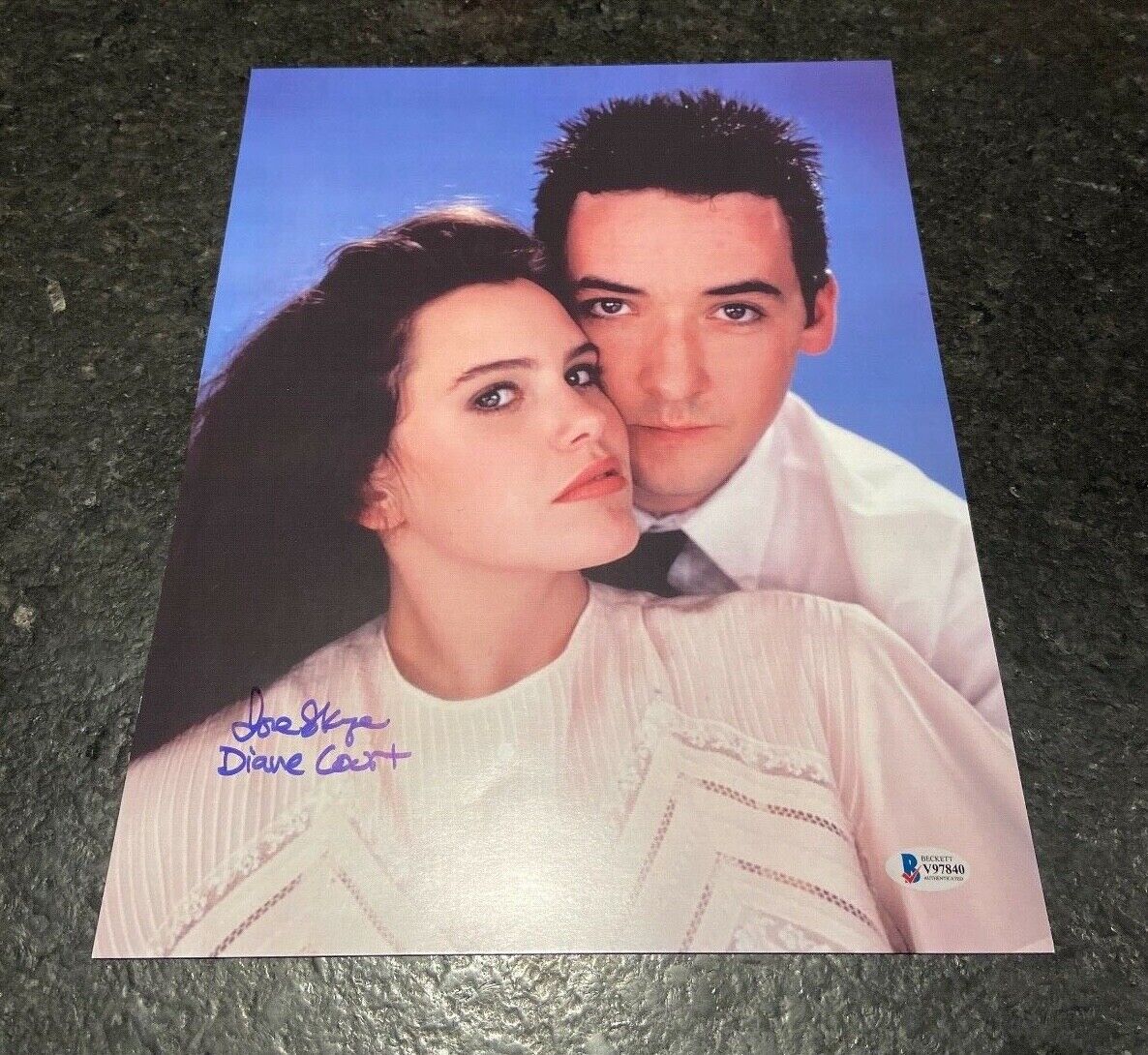 * IONE SKYE * signed 11x14 Photo Poster painting * SAY ANYTHING * BECKETT COA * 7