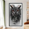 Owl Silhouette-11CT Stamped Cross Stitch 40*70cm/15.75*27.56in(Big Size) tapestrymarket