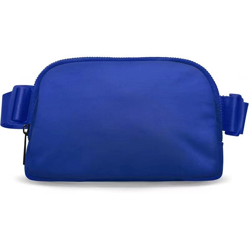 Unisex Small Polyester Solid Color Basic Classic Style Square Zipper Fanny Pack