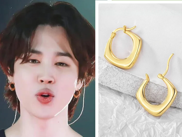 Bts hot sale style earrings