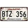 Louisiana - Car License(12*6Inch)