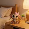 Glasses Holder for Table Decor Crystal Drill Handmade Wood Monkey DIY Diamond Art Special Shaped Glasses Holder for Table Decor Crystal Drill