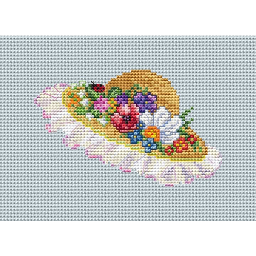 

Hat - 11CT Stamped Cross Stitch - 50*36CM, 501 Original
