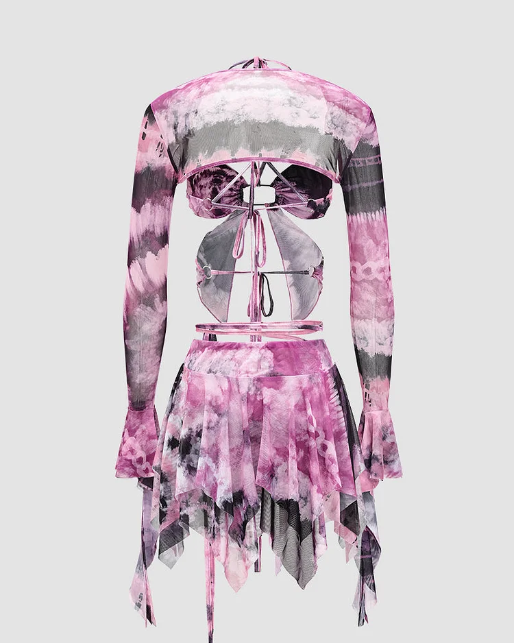 スカート Standcollar Marble Shirts skirt set YELENA SKIRT - MISA Los Angeles