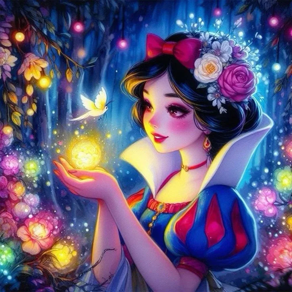 Diamond Painting - Full Round Drill - Princess Rapunzel(Canvas|30*30cm)