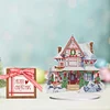 Diamond Painting Christmas Snow Room Tabletop Ornament for Office Decor