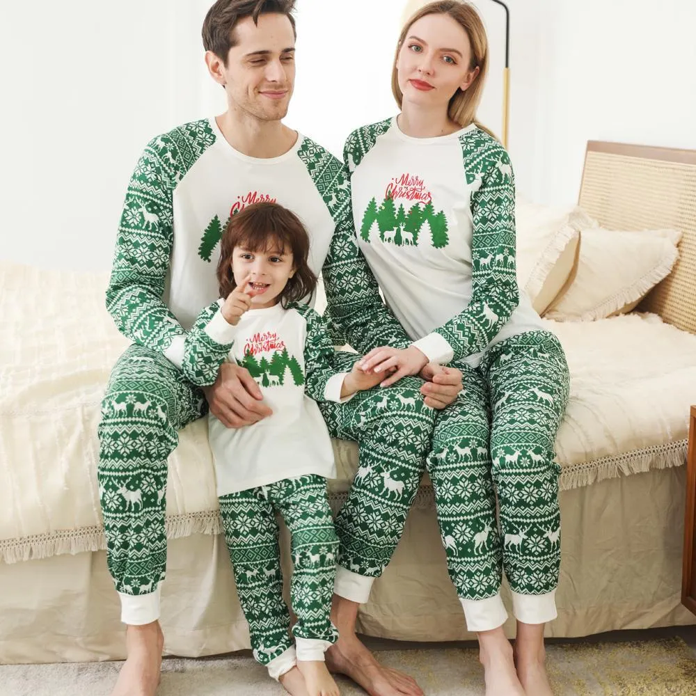 Merry Christmas' Comfy Family Christmas Eve Pajamas