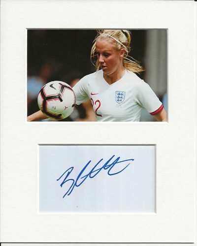 Beth Mead england signed genuine authentic autograph signature and Photo Poster painting AFTAL