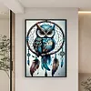 Dreamcatcher And Owl-11CT Stamped Cross Stitch 40*60cm/15.75*23.62in  tapestrymarket