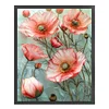 Poppy-11CT Stamped Cross Stitch 40*50cm/15.75*19.69in