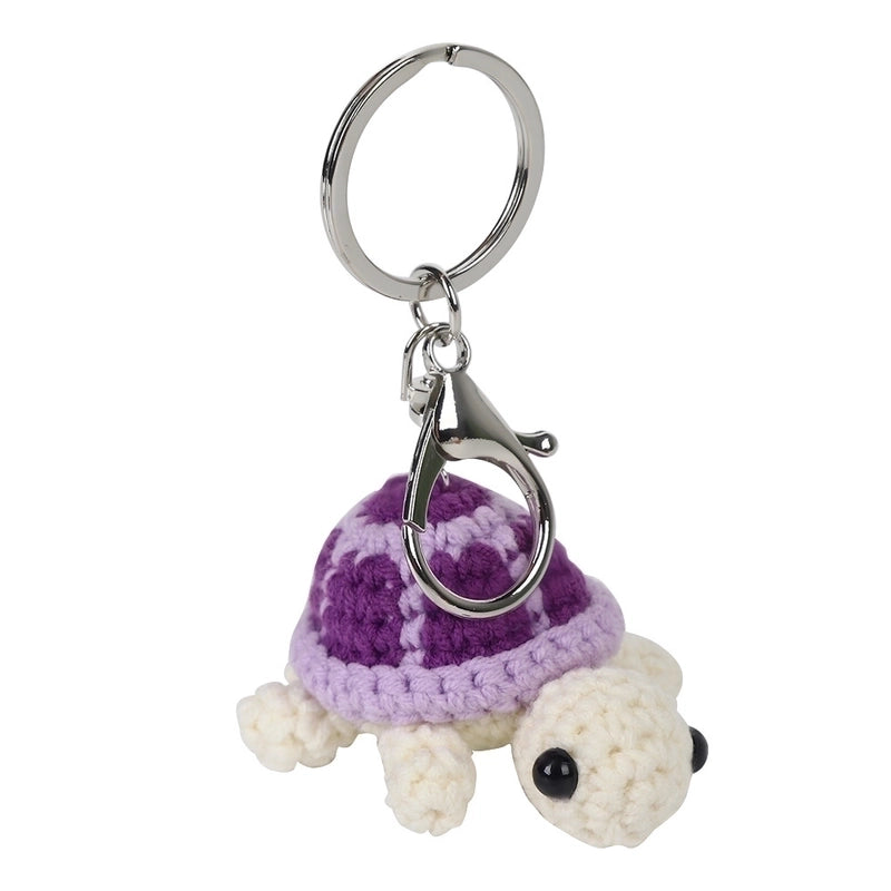 Cute Turtle Keychain Mini Turtle Wool Crocheted Doll Creative Small Doll Cute Keychain
