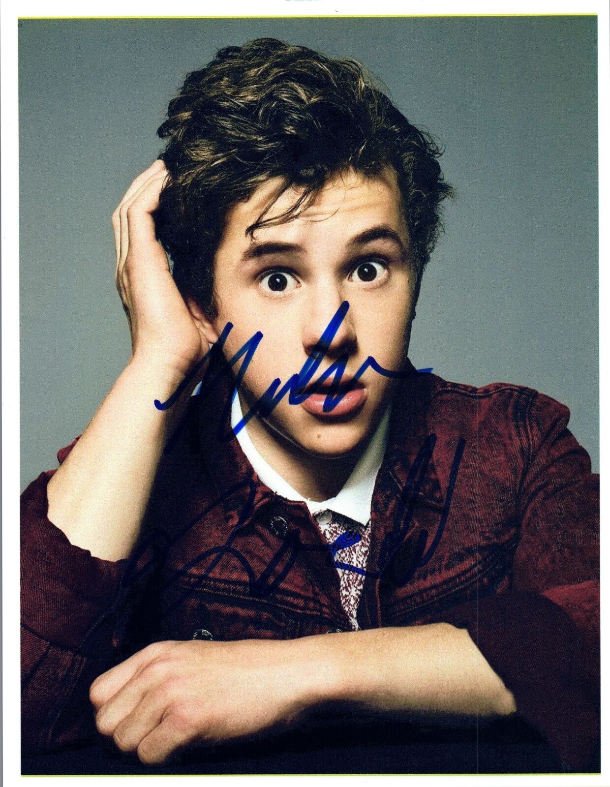 Nolan Gould Signed Autographed 8x10 Photo Poster painting Modern Family Luke COA VD