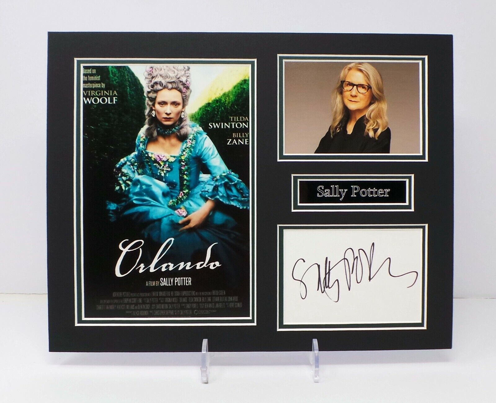 Sally POTTER Signed Mounted Photo Poster painting Display AFTAL RD COA Orlando Film Director