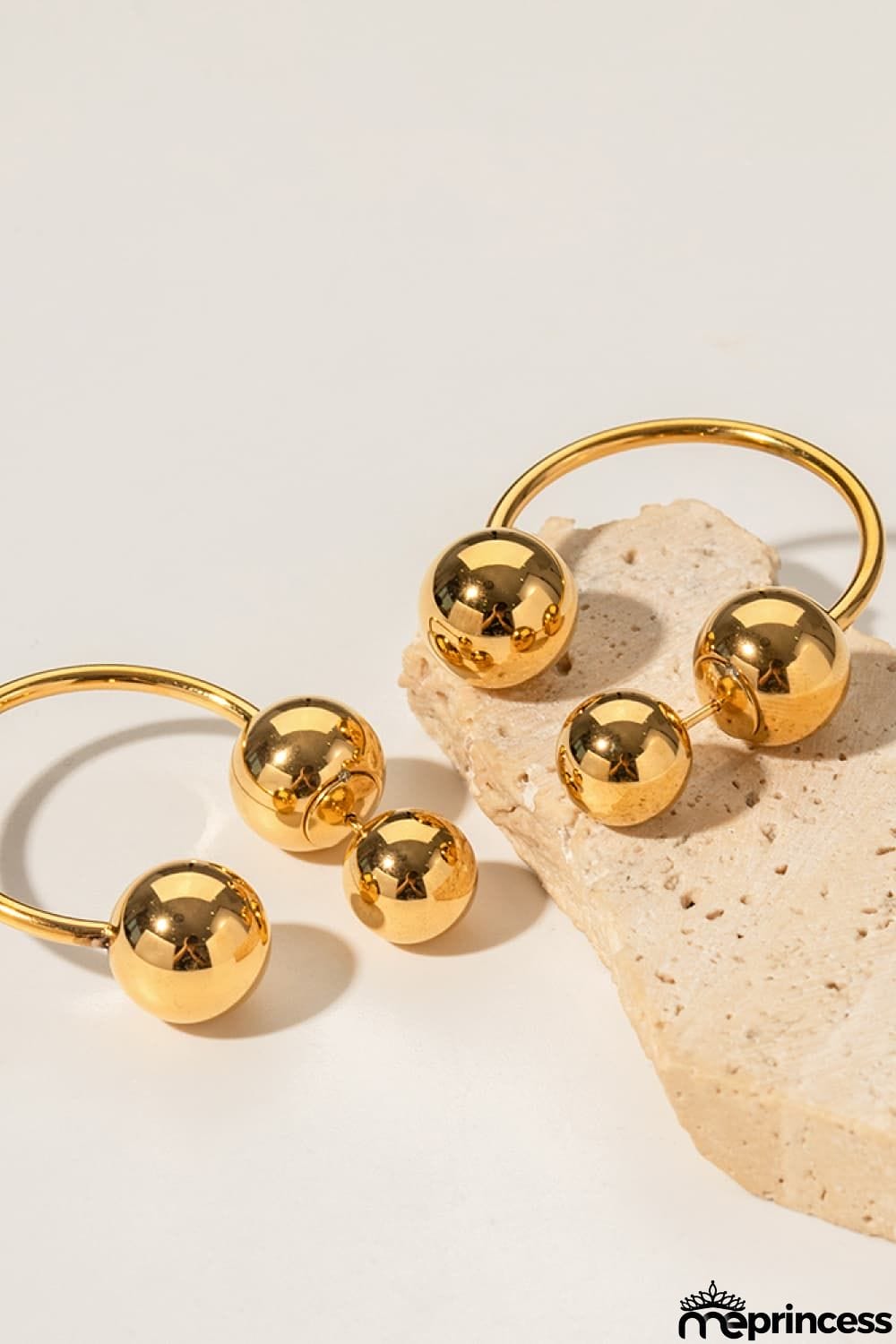 Stainless Steel Ball Earrings