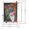 Colorful Dog  | Full Square Diamond Painting Kits