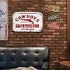 COWBOYS LEAVE YOUR GUNS AT THE BAR - Vintage Metal Signs(12*16Inch) - Bar