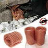 Copper Mesh Slug Repeller Rustproof Copper Net for Pest Control (12.7cmx10m)
