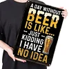 Beer - Vintage Metal Signs - 20*30cm/30*40cm - Warning