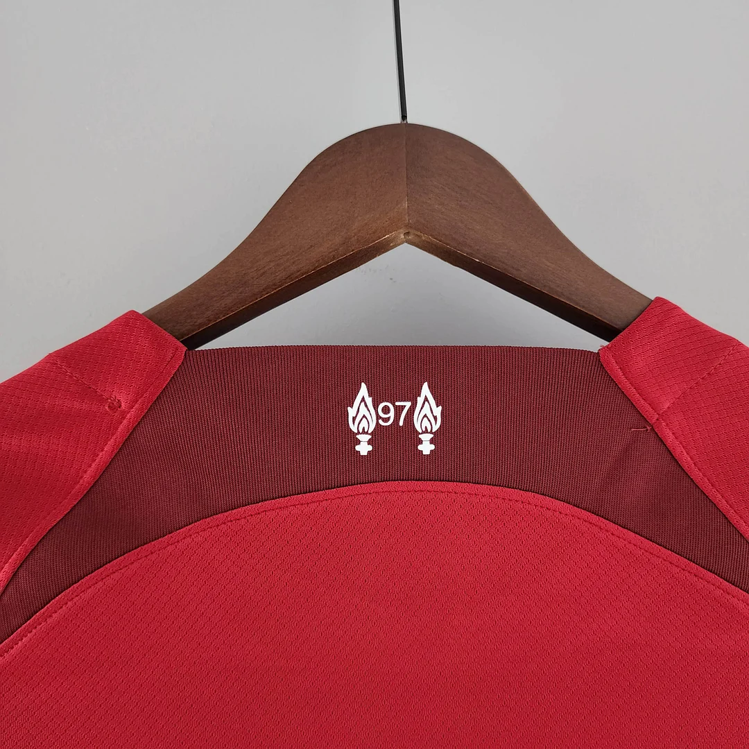 2022/2023 Long Sleeve Liverpool Home Football Shirt 1:1 Thai Quality