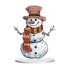 DIY Christmas Bird Santa Diamond Painting Ornaments