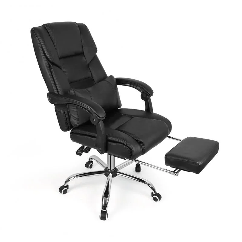 Chair High Back Gaming Chair Recliner Computer PU Leather Seat Adjustable Office Lying Armchair with FootrestFurniture Office