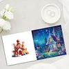 6Pcs Diamond Painting Castle Greeting Cards Congratulations Cards & Gifts