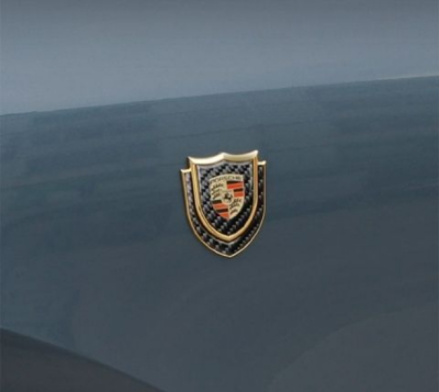 Car Body Side Window Decoration Carbon Fiber Metal Car Sticker