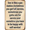 Like A Gas Station - Metal Tin Signs(8*12Inch/12*16Inch)