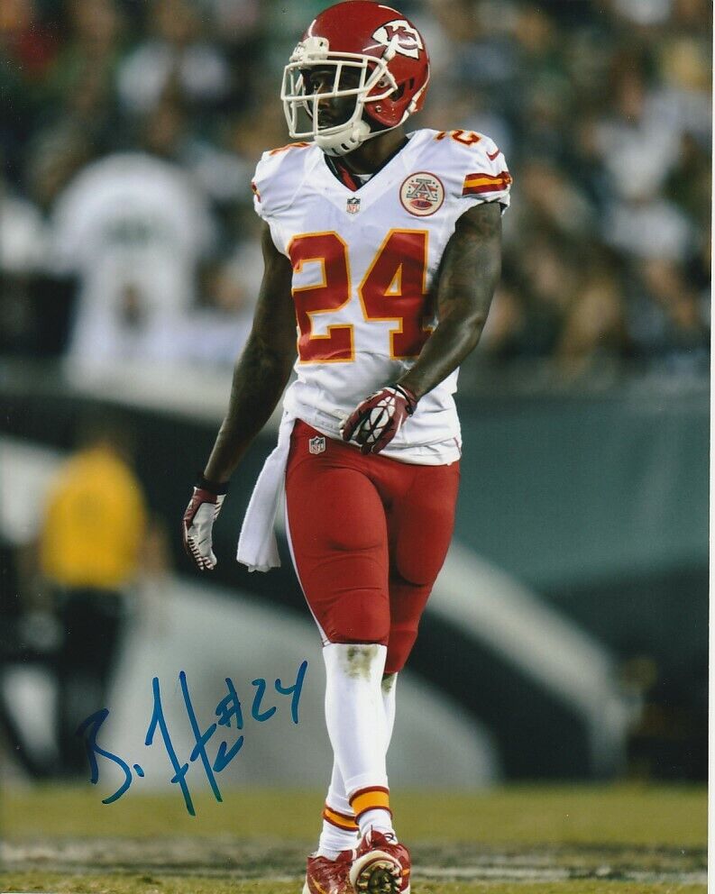 BRANDON FLOWERS SIGNED KANSAS CITY CHIEFS 8x10 Photo Poster painting #2 NFL AUTOGRAPH PROOF!