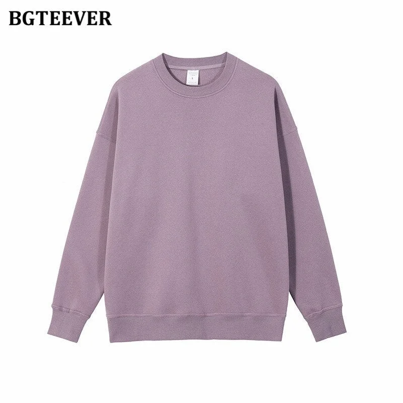 BGTEEVER Winter Thicken Fleece Loose Women Pants Trousers 2021 Casual Drawstring Cotton Warm Female Sweatpants Ladies Pantalon