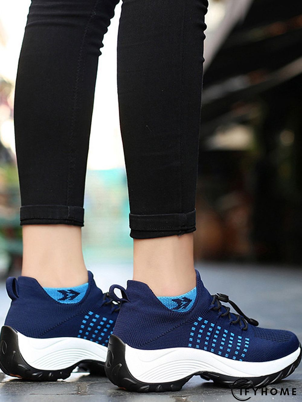 Lightweight Breathable Flyknit Woven Shoes | IFYHOME