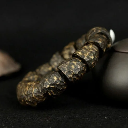 Vietnam Agarwood Buddhist Beads Bracelet