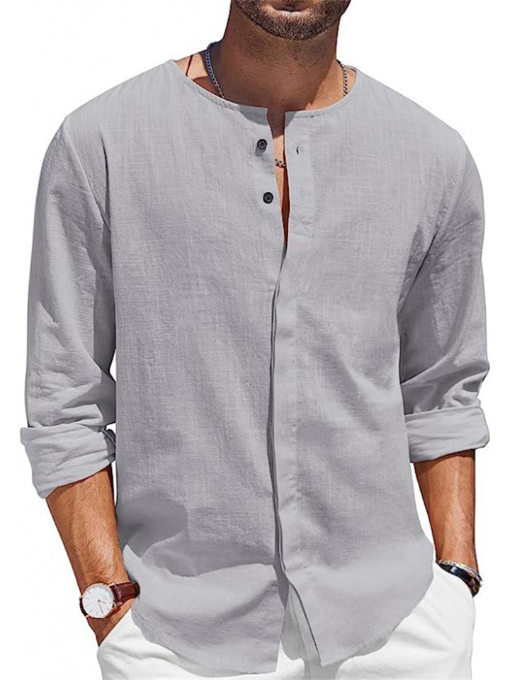  thdmladies Men's Long Sleeve Button Up Casual Beach Shirts thedmladies