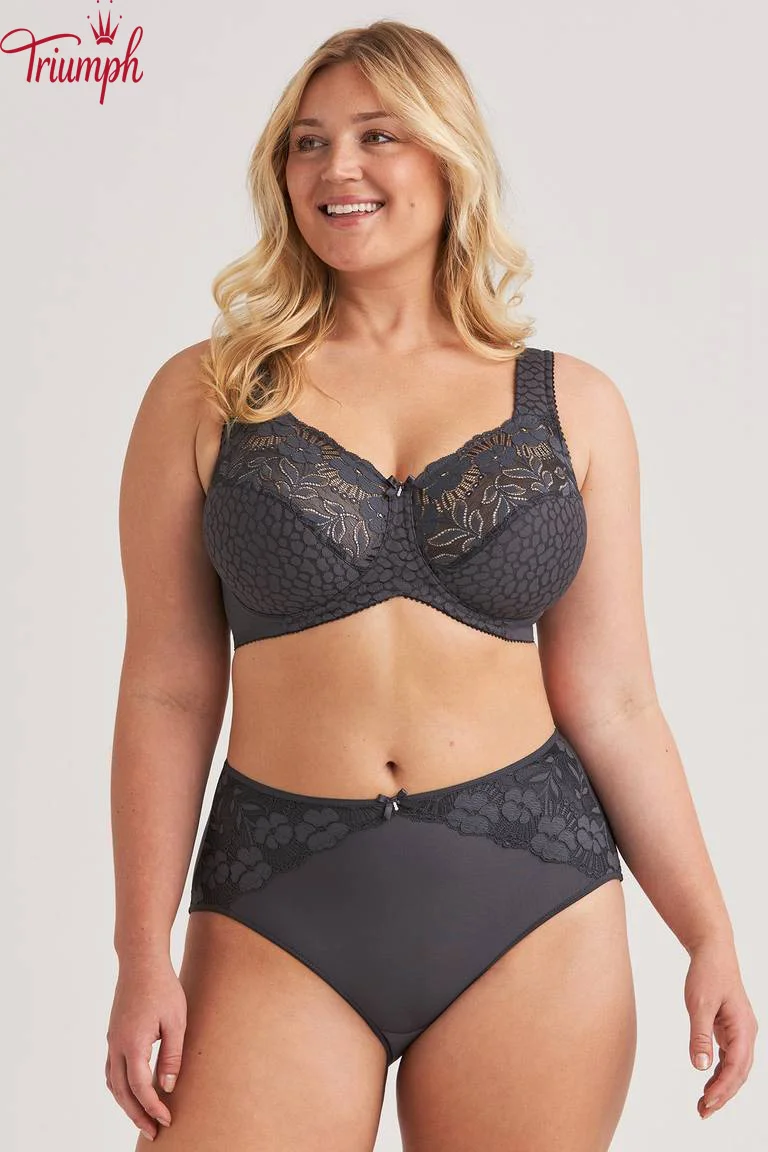 Triumph - (3 pe&ccedil;as) Renda Jacquard