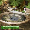 3 Tiered 3.5W Fountain Pump Multifunction Solar Bird Bath Fountain for Bird Bath