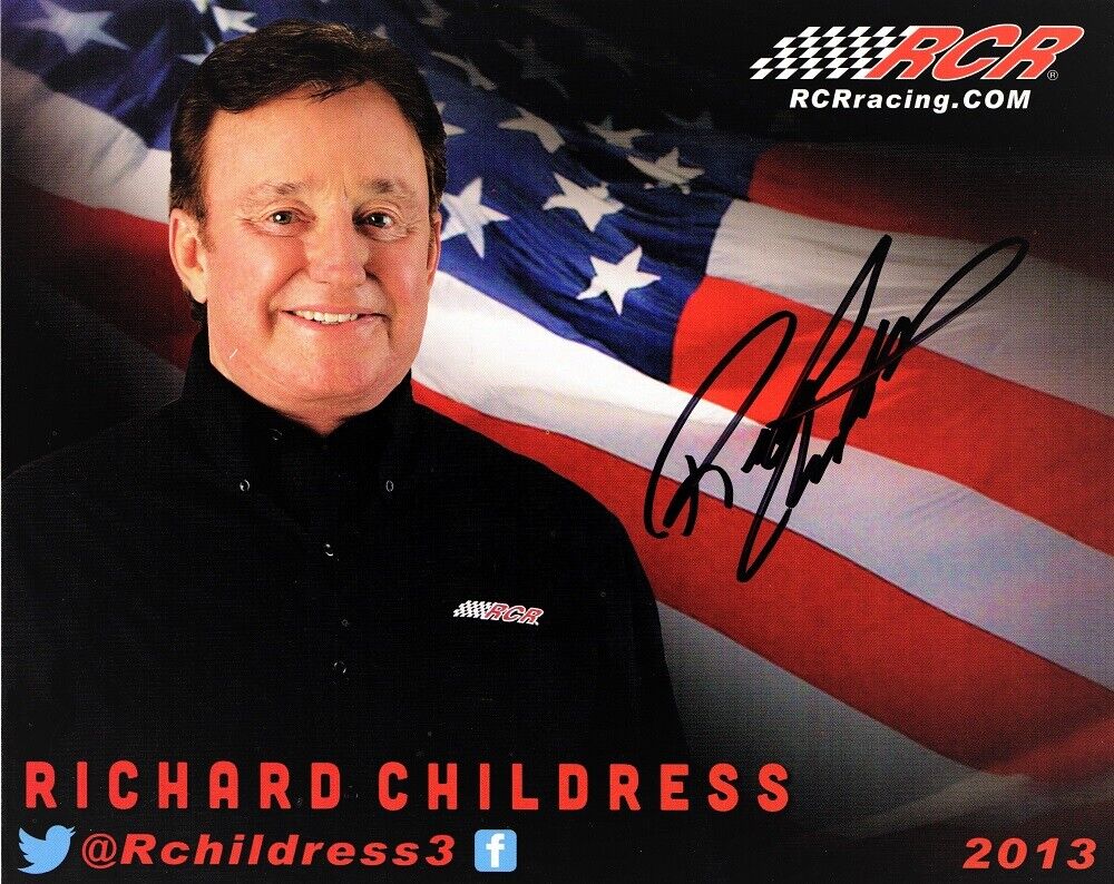 Richard Childress Signed - Autographed Race Car Driver - Owner 8x10 inch Photo Poster painting