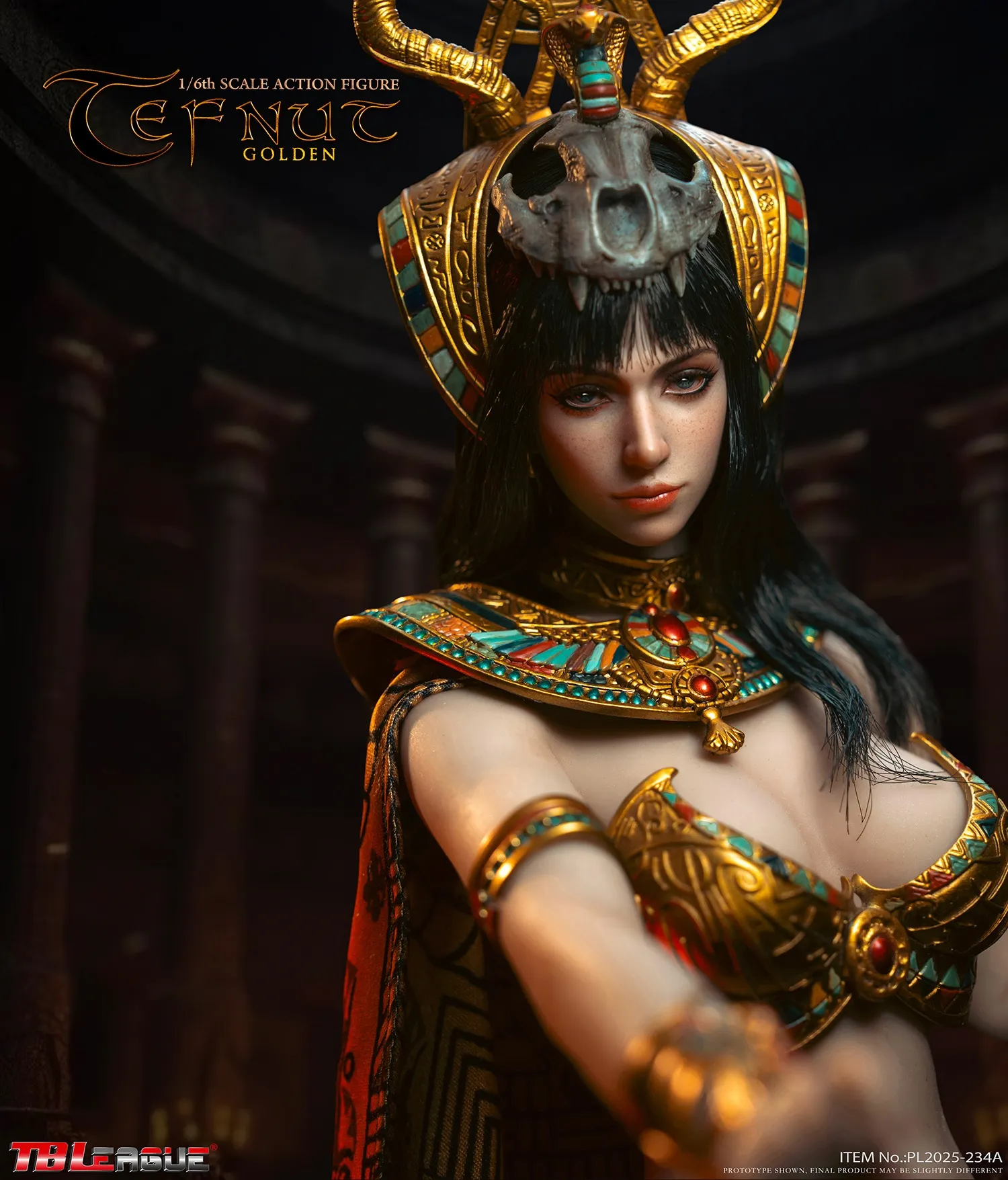 TBLeague エジプト神話 女神 テフヌト ブルー版 PL2025-234B TBLeague 1/6 Scale Tefnut Action Figure PL2025-234A & PL2025-234B