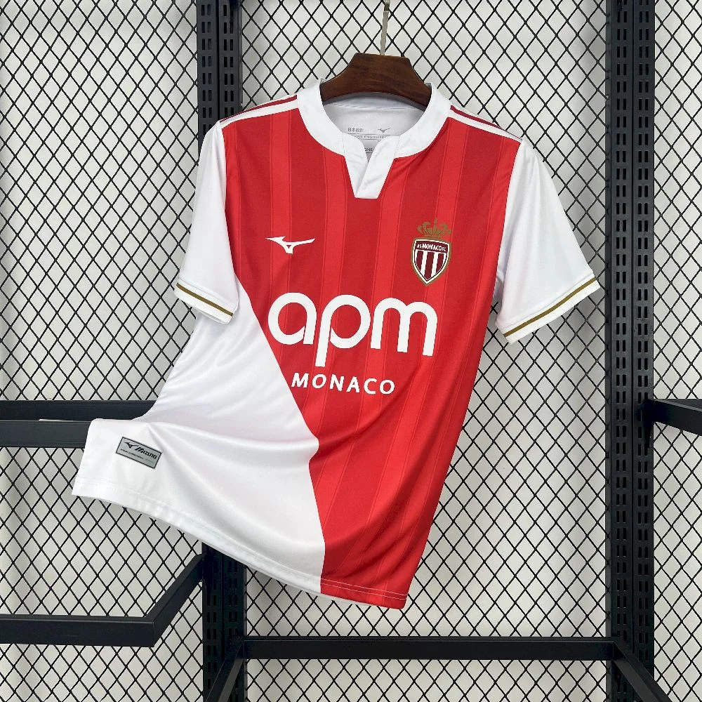2025/2026 Monaco Home Football Shirt