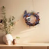 Halloween Skeleton DIY Diamond Painting Double Sided Effect Garland Pendant Kit for Wall Window